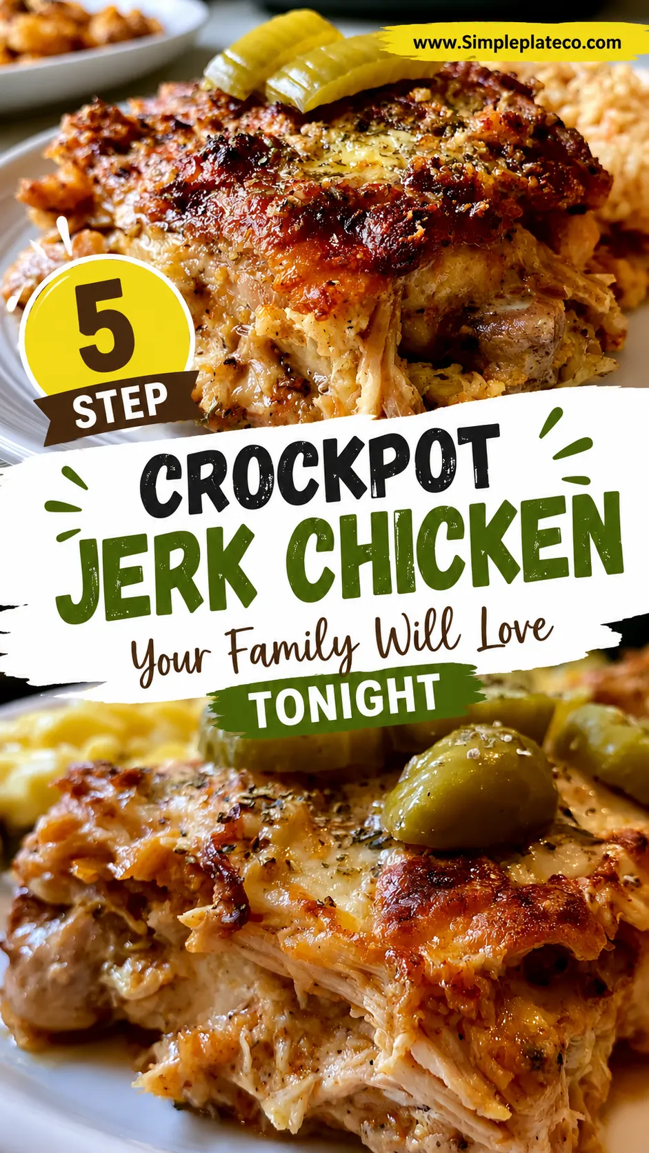 crockpot jerk chicken