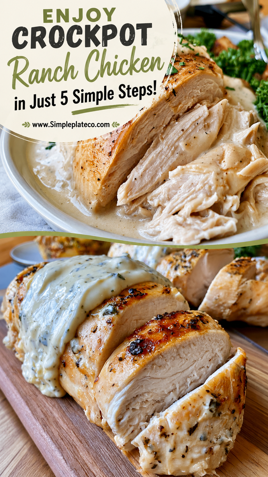 crockpot ranch chicken