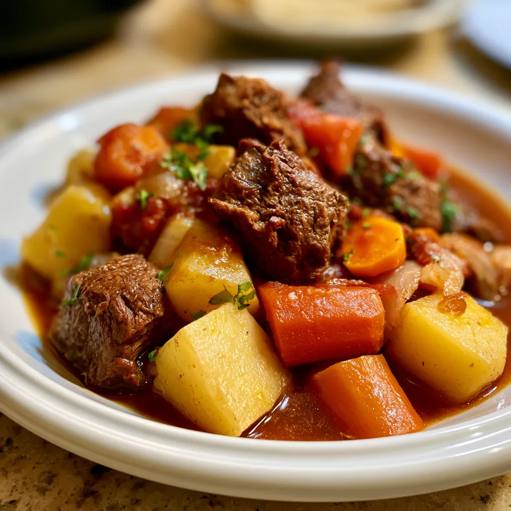crockpot venison stew
