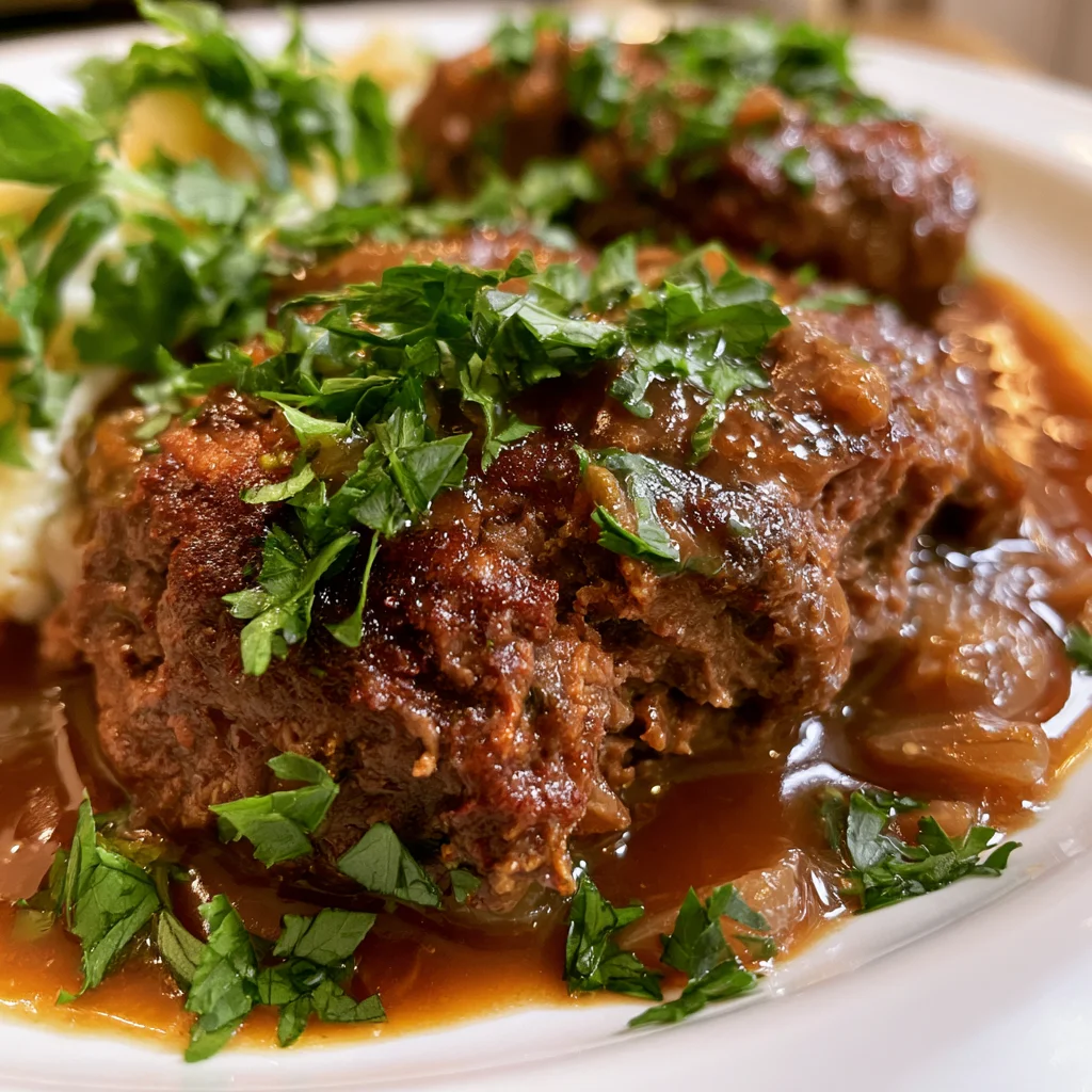 easy slow cooker salisbury steaks