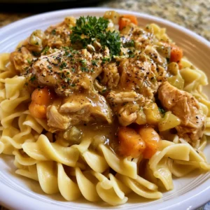 good gravy crock pot chicken noodles