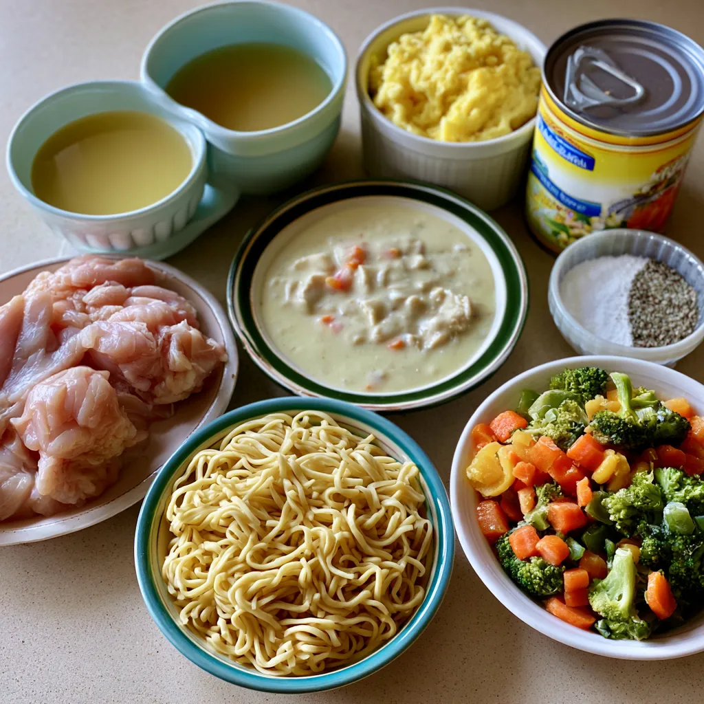 good gravy crock pot chicken noodles
