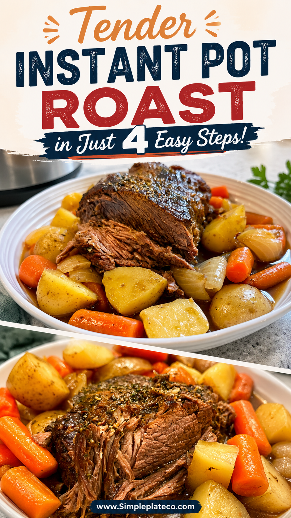 instant pot roast with potatoes,