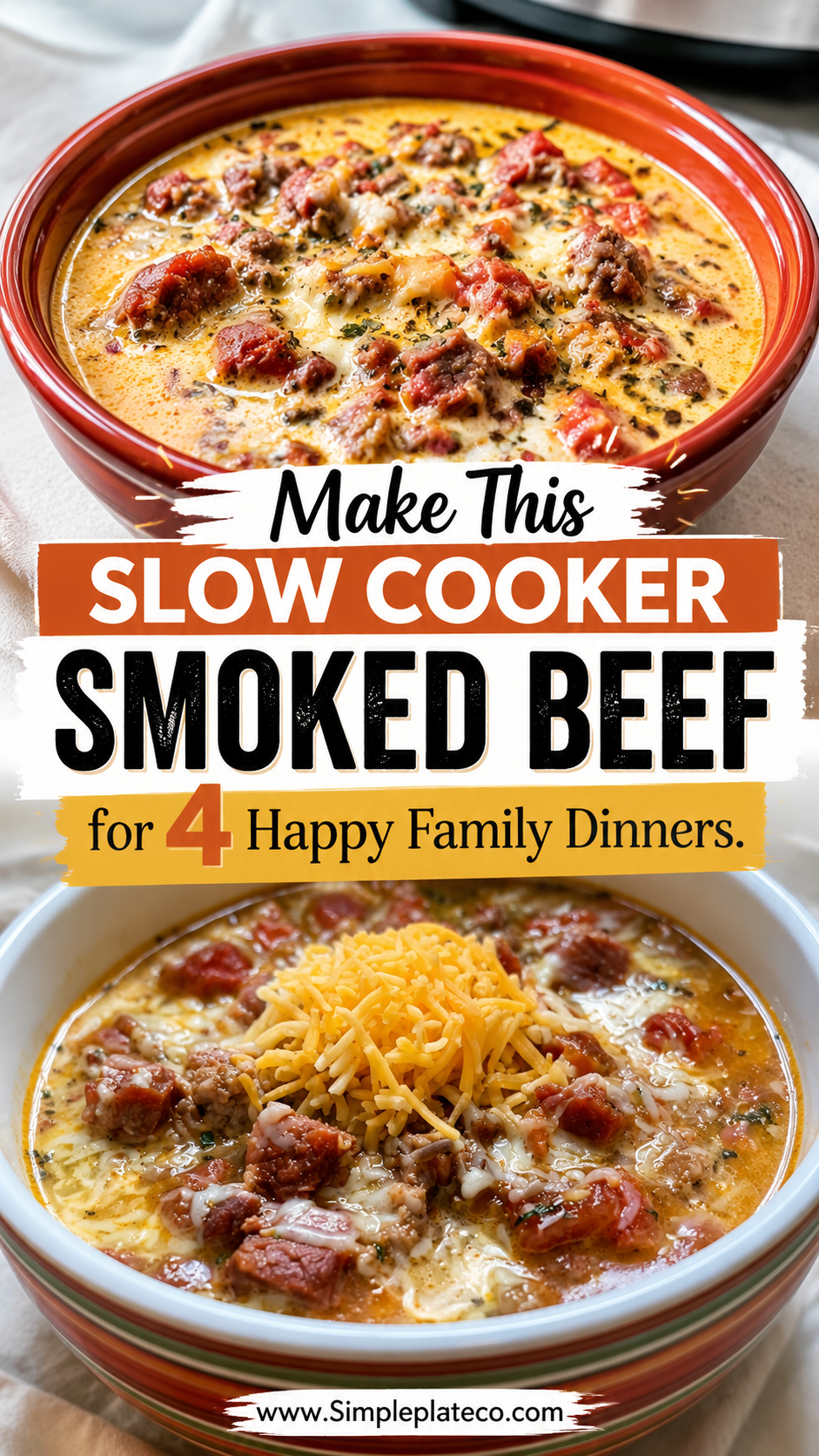 slow cooker bacon cheeseburger soup