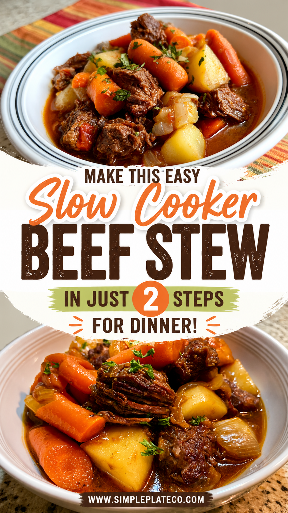 slow cooker beef stew