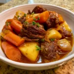 slow cooker beef stew