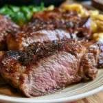 slow cooker mississippi ribeye steaks